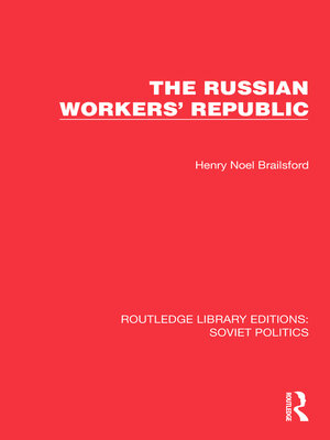 cover image of The Russian Workers' Republic